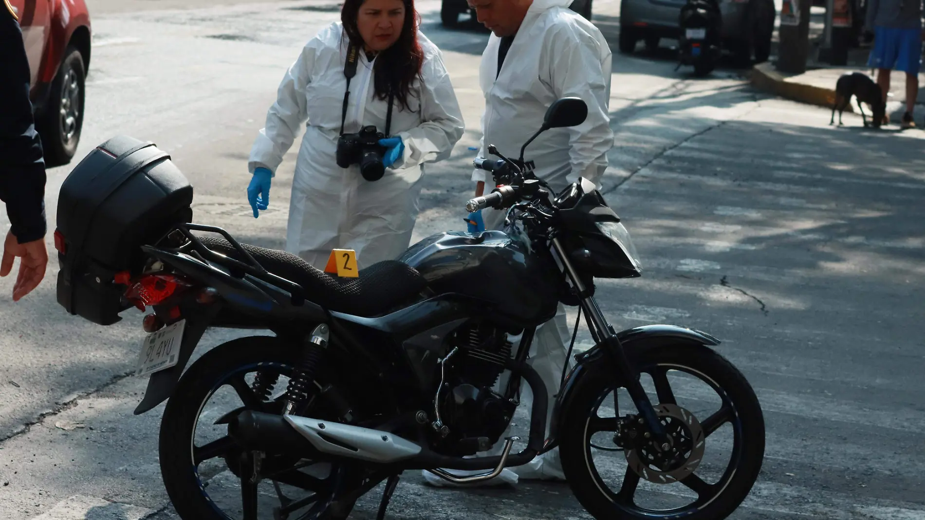 Moto muerto en AZCAPO  (2)